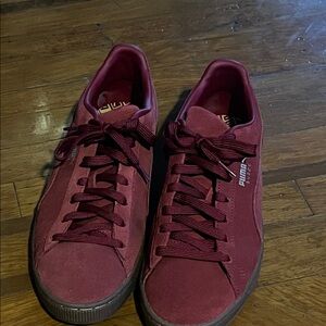 Puma Men's Deep Red Sneakers